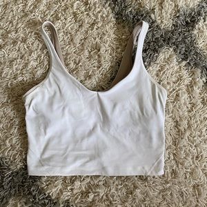 White lululemon align tank